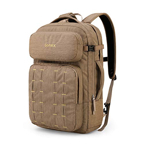 Gonex Travel Backpack 17 inch Laptop Backpack Computer Daypack Bookbag Carry On Bag