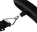 Amazon Basics Portable Digital Luggage Scale for Travel, Hanging Baggage Scale, Suitcase Weight Scale with Battery Included, Digital Display, Flexible and Sturdy Strap, 110 LBS Load, one Size, Black