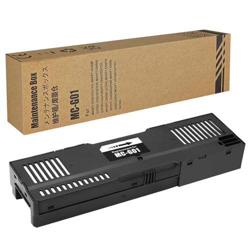 LAIPENG MC-G01 Ink Maintenance Cartridge Compatible for MAXIFY GX6010 GX7010 GX6020 GX7020 GX6030 GX7030 GX6040 GX7040 GX6050 GX7050 GX6060 GX7060 GX6070 GX7070 GX6080 GX7080 G6090 G7090 Printer Tank