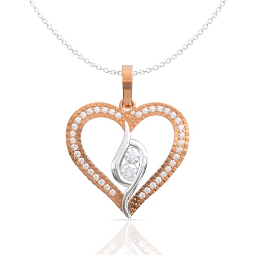 Image of 925 Sterling Silver Pendant Necklace for Women | Silver Locket with Chain | Daily Wear Jewellery | Minimalist Jewelry for Office & Casual Wear | Gift for Woman, Wife, Girlfriend, Mother, Sister | Anniversary, Birthday, Valentine's Day, Rakhi Gift