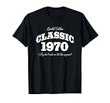 Gift for 51 Year Old: Vintage Classic Car 1970 51st Birthday T-Shirt