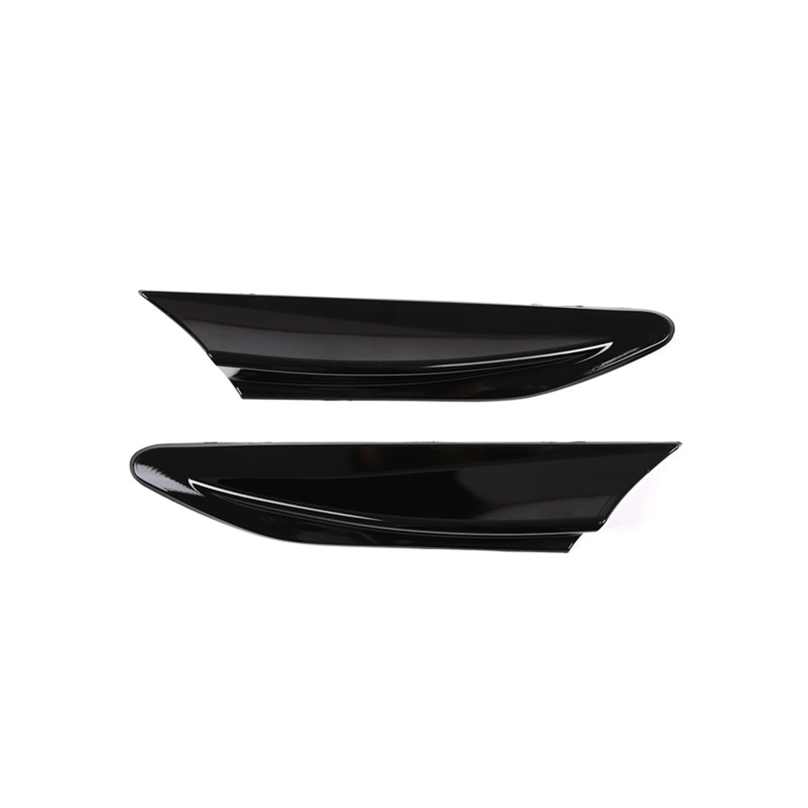 TILIEINE Car Front Side Air Vent Cover Fit For Toyota 86 Fit For Subaru BRZ 2012-2020 Car Side Air Outlet Fender Fin Vent Trim(Glossy Black)