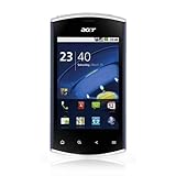 Acer Liquid Mini E310 C4 Écran tactile de 8,1 cm de diagonale, appareil photo 5 Mpx, smartphone Android, 3G Bleu/noir