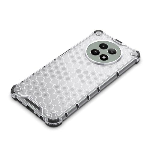 Image of Hard PC Back Case Cover for Realme 13 5G Anti Slip Ultra Thin Shockproof Reinforced Corners (Polycarbonate|Clear)