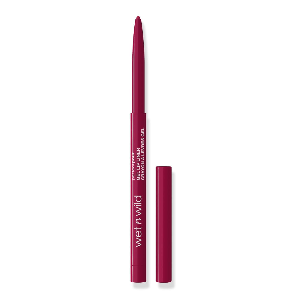 wet n wildPerfect Pout Gel Lip Liner, Rich Creamy Long Lasting Color, Well-Defined and Flawless Application, Vegan & Cruelty-Free - Currant Mood