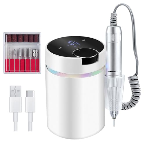 Outil de manucure rechargeable 45 000 tr/min ponceuse ongles sans fil