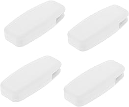 VOSAREA 4 Peças Persianas Cortinas De Janela Cortinas De Janela Alça De Plástico Alça De Cortina Vertical Alça De Plástico Para Persianas Persianas Venezianas Cortina De Rolo Macia