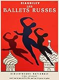 SANS CADRE PostersAndCo ™ DIAGHILEV Ballets Russes Rqdd-Poster/Reproduction HQ 45x60cm d\'une Affiche Vintage