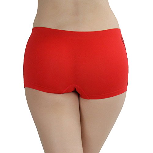 Image of ToBeInStyle Women's Pack of 6 High-Waisted Girdle Brief Tummy Support Everyday Panties