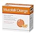 Produktbild Mucofalk Orange, hochwertige Flohsamenschalen, Arzneimittel bei Darmbeschwerden wie z.B. chronischer Verstopfung oder unterstützend bei Durchfall, praktische Portionsbeutel, Orangengeschmack, 100 St