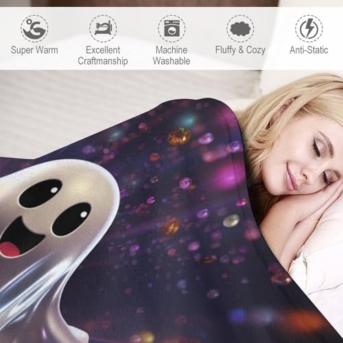 Manta muy suave ligera 3D Diskogeist para tardes de sofá y relax 4