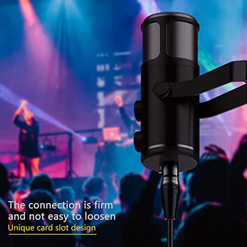 Boyouys Xlr Cables 15Ft 2 Pack Xlr Microphone Cable Male To Female Cable 3 Pin Premium Balanced Xlr Male To Female Patch Cords For Mic Mixer,Podcast, Studio #TOP6