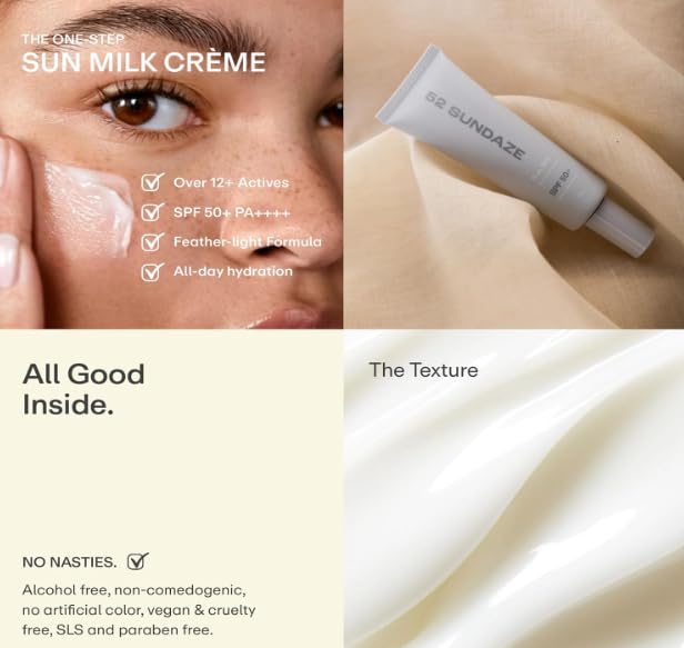 52 Sundaze Sun Milk SPF 50 PA++++ Multi-Active Crème 50g image 5