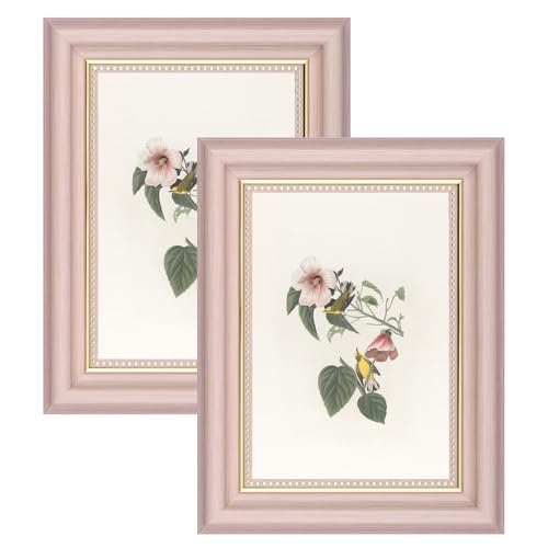 YoHyien Bilderrahmen Vintage 13x18 2er Set, Retro Fotorahmen zum Aufhängen...