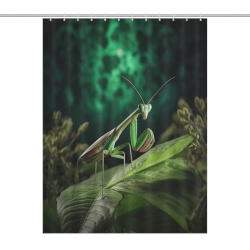 Rideau de douche imperméable et lavable en tissu polyester anti-moisissure - 7