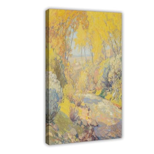 Paysage d'automne de Santa Fe sur toile pour réchauffer votre décoration de salon