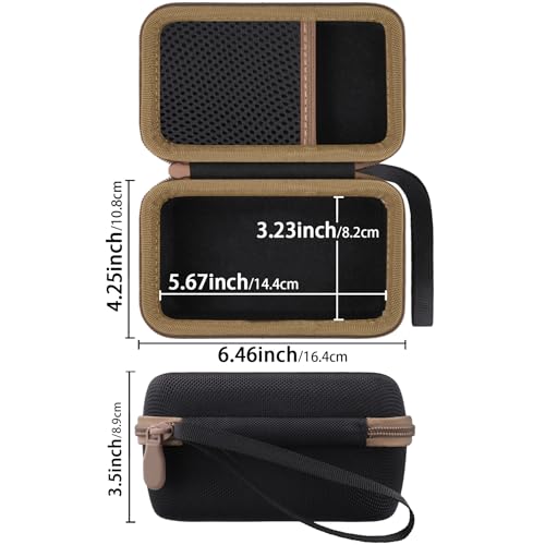 Funda para cámara digital vintage, compatible retro, negra miniatura 6