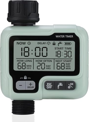 Image of LABART HCT-322 Automatic Water Timer Garden Digital Irrigation Machine with 2.76 inch LCD Display Intelligent Sprinkler Outdoor to Save Water and Time