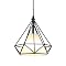 GOECO Lampada Da Soffitto Industriale Vintage, Lampadario Metallo Gabbia Diamanti Sospensione Lampada Paralume 20cm Stile Retro Decorativa Per Cucinacamera Da Lettosala Da Pranzo 42310722