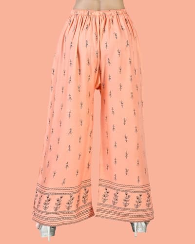 Image of Women's Regular Fit Rayon Palazzos