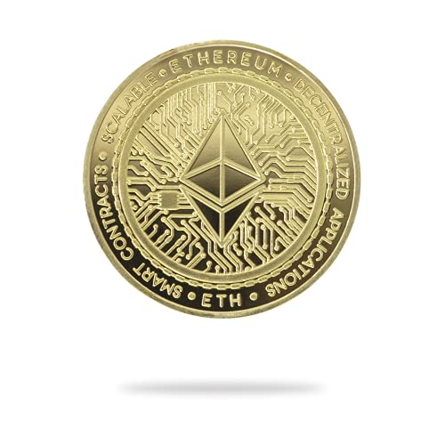 | Ethereum 2021 Edition (ETH) Physical Crypto Coin | Commemorative Cryptocurrency You Can HODL