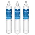 Waterdrop Replacement for GE® RPWFE®, RPWF (Built-in CHIP) Refrigerator Water Filter, Compatible with GFE28GYNFS, GFE28GELDS, PFE28KELDS, PFE28KYNFS, GFD28GELDS, PWE23KELDS, PWE23KMKES, 3 Filters