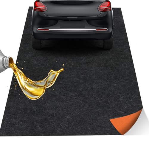 Tapis récupération huile garage antidérapant protection sol cour