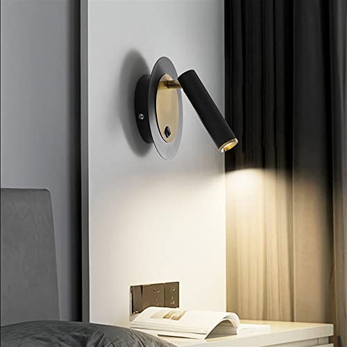 Lámpara de lectura ajustable de 350° ideal para colocar sobre la mesita de noche 3