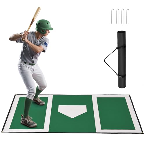 Image of 6x4ft Batting Mat for Batting Stance Practice
