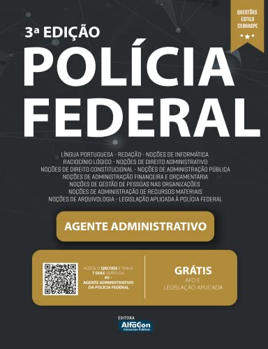 Apostila PF - Agente Administrativo da Polícia Federal