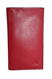 Porte chéquier en cuir KATANA Porte chéquier Unisexe en Cuir réf 553008 (3 coul.disp.) (Rouge)