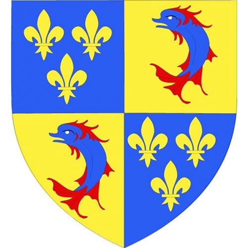 38 Dauphiné Provence sticker blason écusson autocollant adhésif logo 2 - Taille : 12 cm