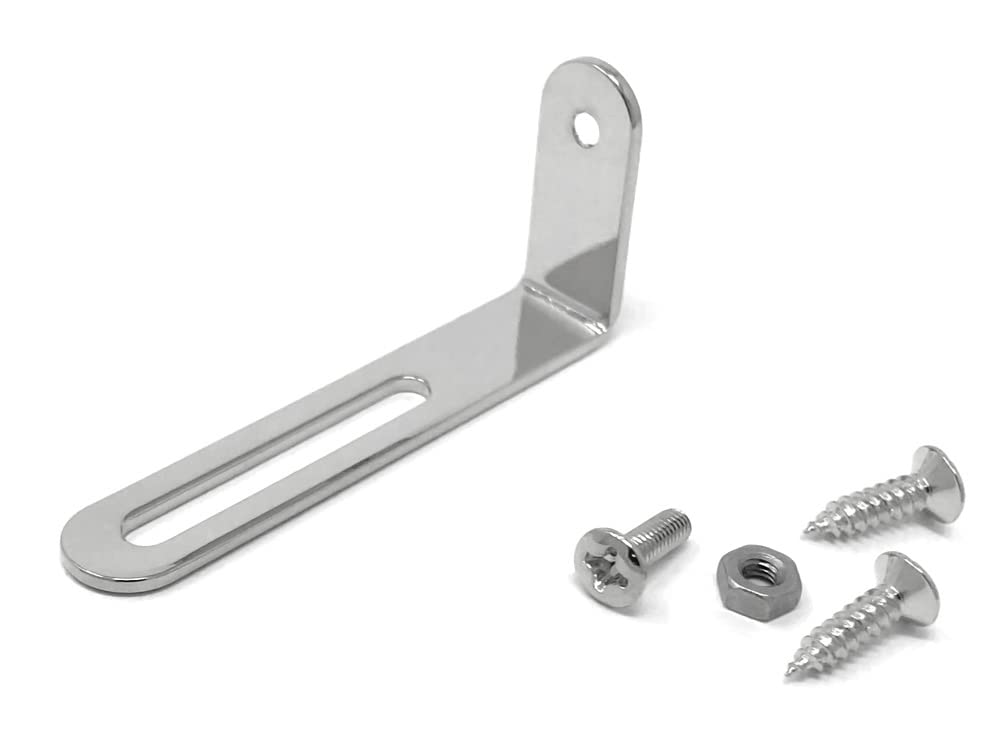 Chrome Pickguard Mounting Bracket for Gibson Epiphone Les Paul Electric Guitar with Screws LPB20-CHR