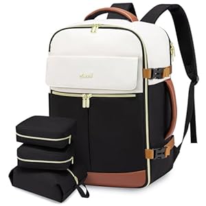 LOVEVOOK Carry On Backpack, 40L Tra...