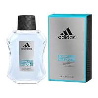 adidas Ice Dive After Shave, langanhaltender Duft mit belebender Zitrusnote und aromatischem Patschuli, 100 ml – Ansicht 2