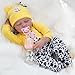 CHAREX Lifelike Reborn Baby Dolls Soft Body 22 Inch Realistic Newborn Doll Real Life Baby Dolls Gifts/Toys for Collection & Kids Age 3+