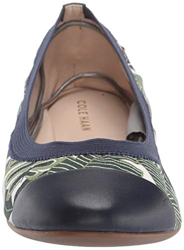 Cole Haan Womens Elbridge Ii Ballet Flat, Palm Print Canvas, 7 Us #TOP1
