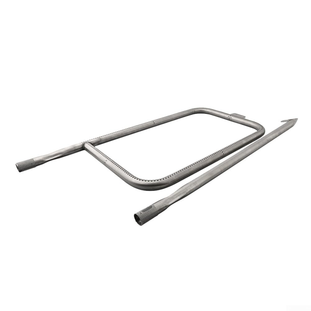 Quemador de 56 cm para Weber Q300/Q320/Q3000/Q3200 Rendimiento superior con material de acero inoxidable 304 (C)