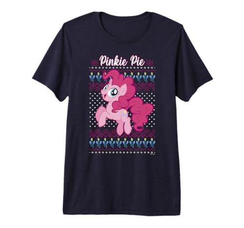 T-shirt My Little Pony Noël avec Pinkie Pie style pull moche pour enfant