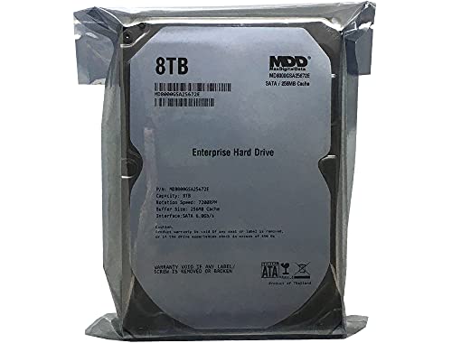Image of MDD MAXDIGITALDATA MaxDigitalData 8TB 7200 RPM 256MB Cache SATA 6.0Gb /s 3.5-inch Internal Enterprise Hard Drive (MD8000GSA25672E) - 3 Years Warranty (Renewed)