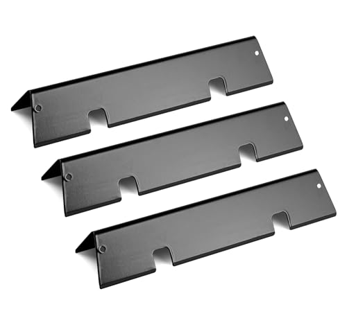 67045 Bars de flavorizer pour barbecue à gaz Weber GS4 Spirit 2, Spirit I & II E210 S210 E220 S220, plaque chauffante en porcelaine émaillée de 38,9 cm,...