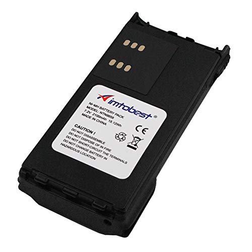 Aimtobest Ntn9858C 2100Mah Ni-Mh Battery Compatible For Motorola Radio Xts2500 Xts1500 Pr1500 Mt1500 Ntn9858 Ntn9815 (Oem Without Impres Funtion) #TOP5