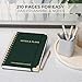 Aesthetic Daily Planner And Notebook With Hourly Schedule - Aesthetic Spiral To do List Notepad For Work/Home to Organize Tasks And Appointments - Stylish School/Office Supplies Book For Women