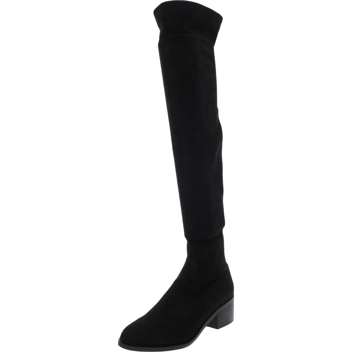 Steve Madden Women's Georgette Over The Knee Boot - Fashion Leather Heeled Boots