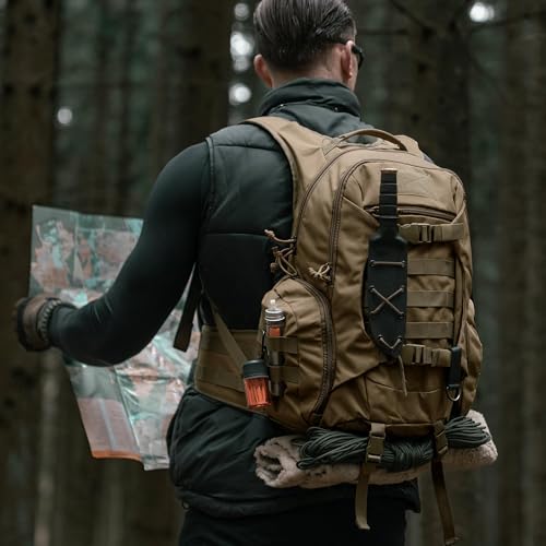 Mardingtop Tactical Molle Backpack for Men - 28L EDC Hiking & Motorcycle Backpack - Thumbnail 7