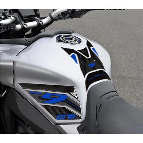Kit pegatinas goma depósito Yamaha XMAX300 2024 protectoras 4