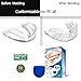 The ConfiDental Mouth Guard for Teeth Grinding and Clenching - Moldable Dental Nightguard Protection for Moderate Grinding with Additional Heavy-Duty - 4-Pack (3 Regular, 1 Heavy-Duty)