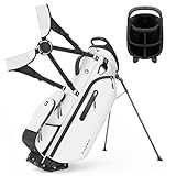 Findway 5 Way Golf Stand Bag, Lightweight Golf Bags for Men Women with Full Length Dividers Multiple Pockets Padded Dual Strap and Rain Cover Hood