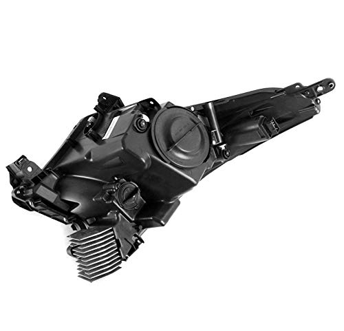 Zmautoparts Led Drl Projector Headlight Headlamp Passenger Side Chrome Compatible With 2013-2017 Cadillac Xts #TOP3