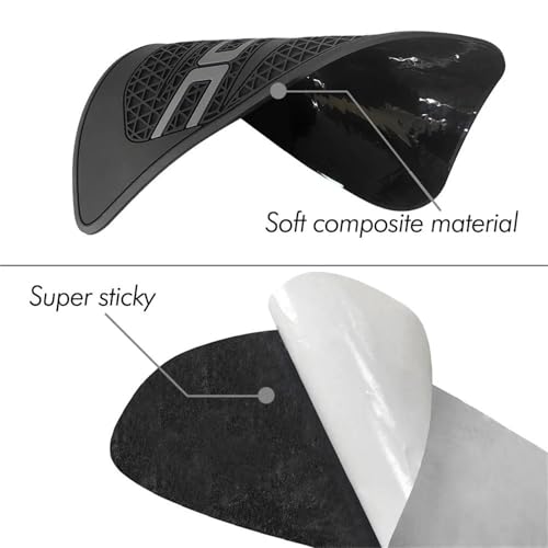 Protector de tanque de moto pegatina de agarre de rodilla carbono para Yamaha MT-09 5